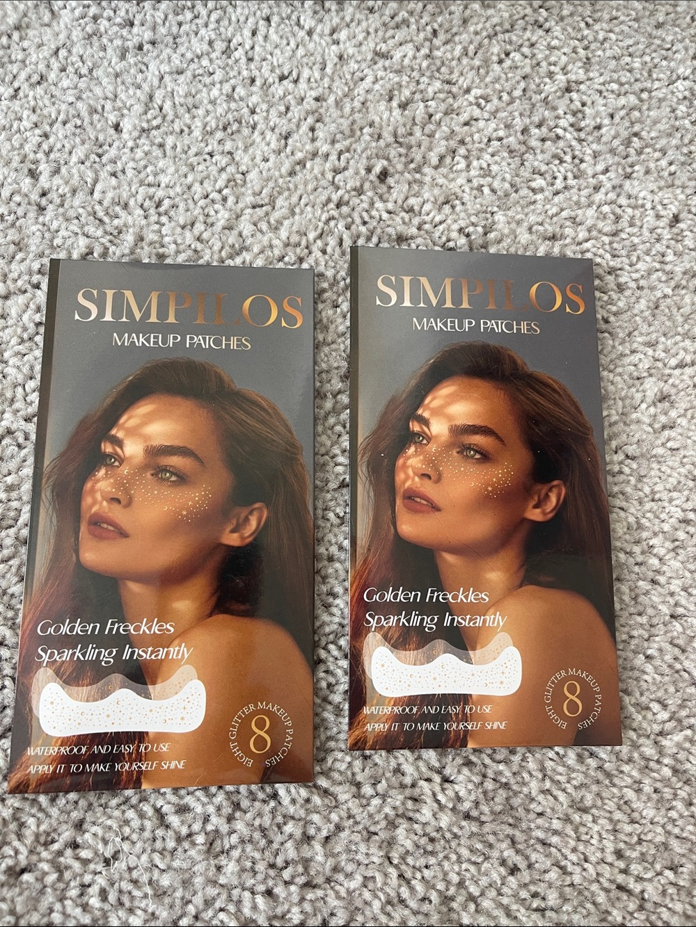 Simpilos makeup patches golden freckles